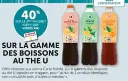 U boissons au thé