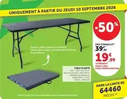 Table pliante