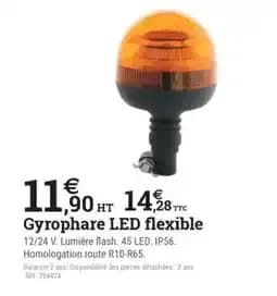 Gyrophare LED flexible