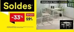 Rick set table et 4 chaises