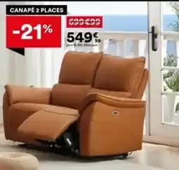 Canape 2 places