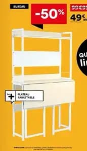 Plateau fabriettable