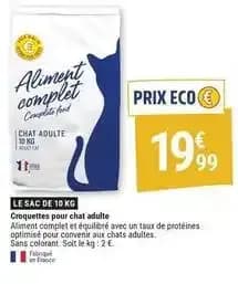Complet - croquettes pour chat adulte