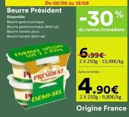 Beurre Président
