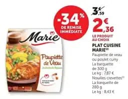 Marie Paupiette de Veau