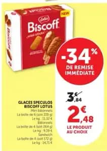 Biscoff Glaces Speculos