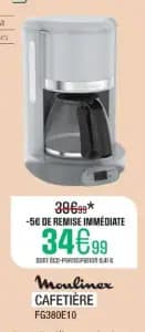Moulinex cafetière fg380e10