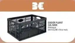 Casier pliant