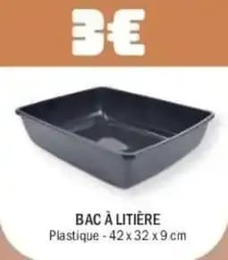 Bac à litière