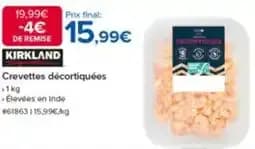 KIRKLAND Crevettes décortiquées