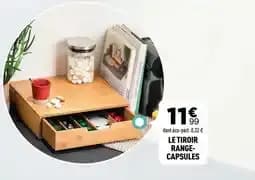 Le tiroir range-capsules