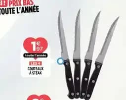 Couteaux à steak