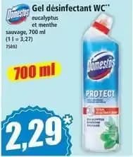 Domestos - gel désinfectant wc