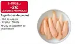Aiguillettes de poulet