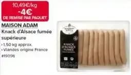 Adam - maison adam knack d'alsace fumée supérieure