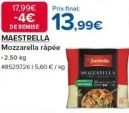 Maestrella - mozzarella râpée