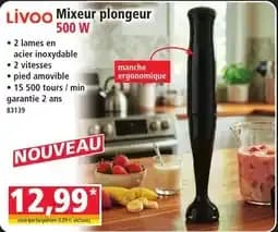 Livoo Mixeur plongeur