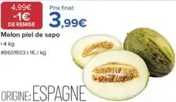 Melon piel de sapo