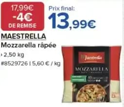 MAESTRELLA Mozzarella râpée
