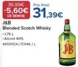 J&B Blended Scotch Whisky