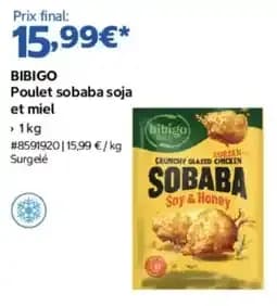 BIBIGO Poulet sobaba soja et miel