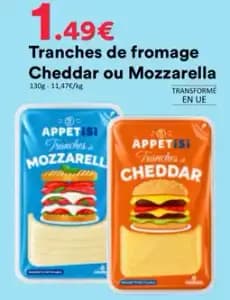 APPETiSi Tranches de fromage