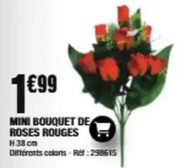 Mini Bouquet de Roses Rouges