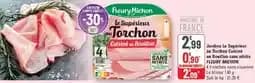 Fleury michon jambon le supérieur au torchon cuisiné au bouillon