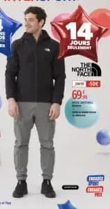 The north face veste softshell homme