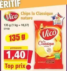 Vico chips la classique nature