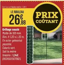 Grillage soudé