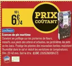Jardibest écorces de pin maritime