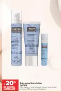 Cattier soins peaux deshydratées