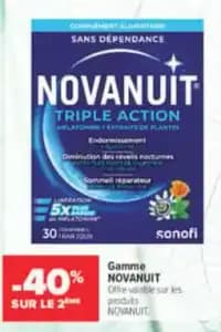 Novanuit gamme