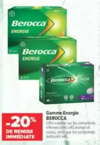 Berocca gamme Energie