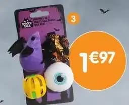 Lot de 4 jouets pour chat