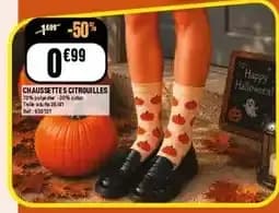 Chaussettes Citrouilles