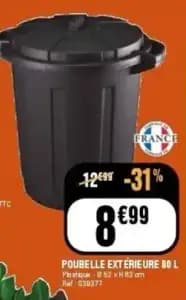 Poubelle Extérieure