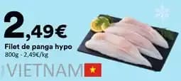 Filet de panga hypo