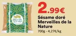 Merveilles de la Nature Sésame doré