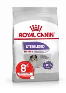 Croquettes medium sterilised royal canin