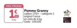 Promo - pomme granny