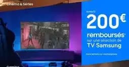 Samsung - sur une sélection de tv