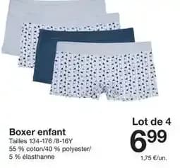 Boxer enfant