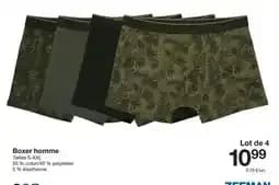 Boxer homme