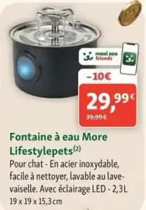 Lifestylepets - fontaine à eau more