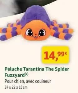 Maxi zoo - peluche tarantina the spider fuzzyard