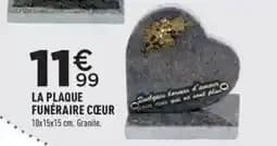 La Plaque Funéraire Cœur