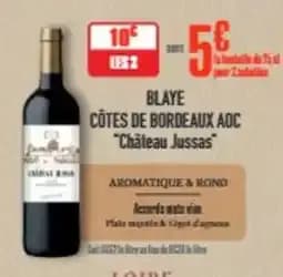 Aoc - blaye côtes de bordeaux aoc
