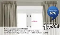 MAGELUNGEN Rideau tamisant